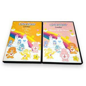 Care Bears Cousins DVD Bravest Of The Brave & King Of The Moon Disc Lot of 2